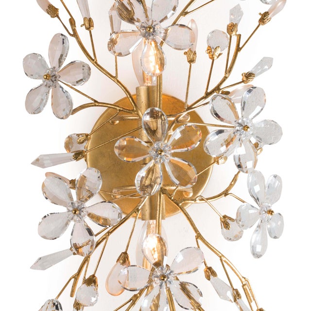 Traditional Regina Andrew Cheshire Sconce in Gold Leaf For Sale - Image 3 of 5