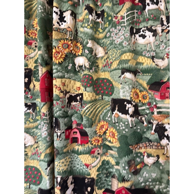 Cow Panel Print 50 Wide X 50 Length Handmade For Sale - Image 6 of 12