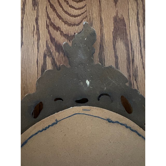 Wood Vintage Ornate Gold Mirror - Syroco Wood and Gilt Style - 15” X 24.5” For Sale - Image 7 of 7