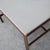 1960s 1960s Paul McCobb for Calvin Walnut Brass and Marble Coffee Side Table For Sale - Image 5 of 6