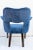 Set of Wood and Bouclé Armchairs, 1950s For Sale - Image 3 of 9