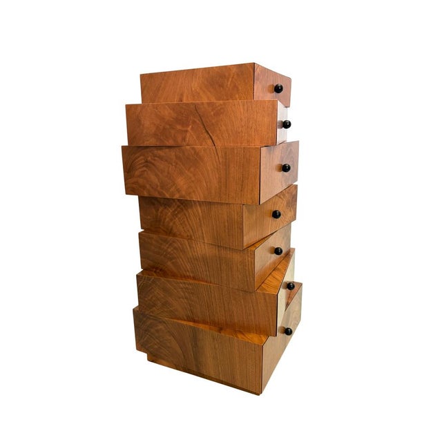 Wood Mini Drawer Stack by Susi and Ueli Berger for Röthlisberger, 1992 For Sale - Image 7 of 7