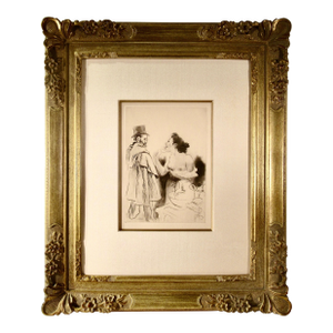 Louis Legrand L"Ame Du Poete (The Soul Of The Poet) 1901 Original Print