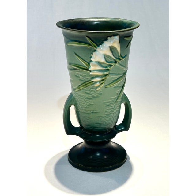 Roseville Pottery Mid 20th Century Roseville Pottery Vase For Sale - Image 4 of 5