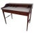 Drexel MCM Biscayne Desk in Walnut With White Laminate Top For Sale In Houston - Image 6 of 7