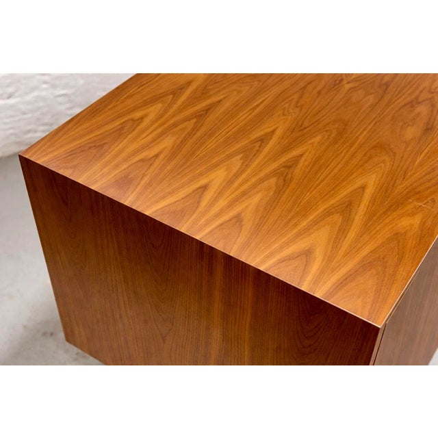 Apartment Sized Mid Century Modern Credenza | Walnut Sideboard by Bruno Hansen, Made in Denmark For Sale - Image 14 of 14