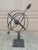 Large Classical Iron Armillary Sphere Garden Sculpture on Stand – English Estate Style For Sale - Image 9 of 10