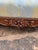 Rococo Revival/Victorian Carved Wood Sofa in Peacock Feather Upholstery For Sale - Image 11 of 11