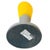 Gray Vintage Kryolit Table Lamp in Grey and Yellow from Ikea, 1990s For Sale - Image 8 of 9