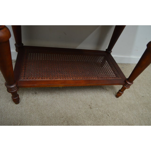 Brown Ethan Allen Nightstand For Sale - Image 8 of 12