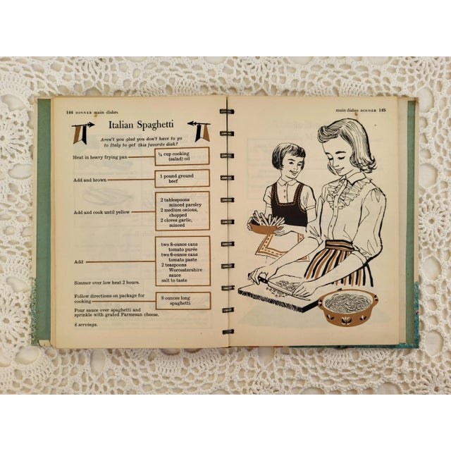 Paper 1950s Betty Crocker’s Cook Book for Boys & Girls For Sale - Image 7 of 10