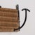 Wood 1950s French Wicker and Iron Wall Hook For Sale - Image 7 of 9