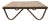 Vintage Industrial Coffee Table, 1960s For Sale