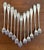Silver "The Ritz" Antique Hotel Silver Plate Cocktail Forks or Oyster Forks - Set of 11 - Hard to Find! - Seafood Forks, Coastal Entertaining, See Pics! For Sale - Image 8 of 10