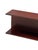 Stunning and rare Mid-Century Modern wall mounted shelf. Design by Walter Wirtz for Wilhelm Renz. Striking German design...