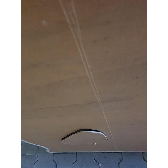 Glass Large Set Up Mirror, 1960s For Sale - Image 7 of 9