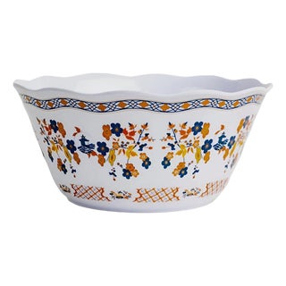 Blooming Sunset Pagoda Melamine Serving Bowl For Sale