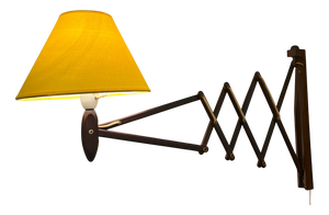 Mid-Century Scissor Wall Lamp in the style of Le Klint for Ikea, Sweden, 1970s