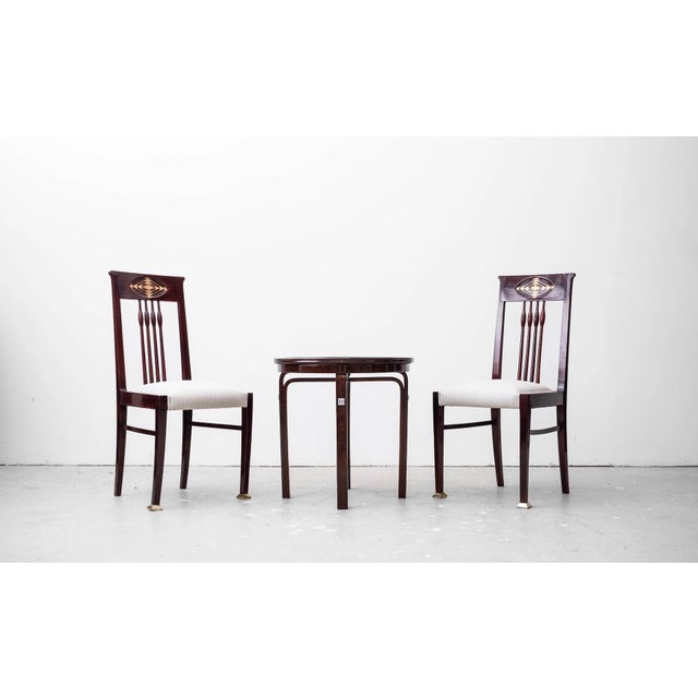 Antique Art Nouveau Side Table by Josef Hoffmann for Jacob & Josef Kohn, 1890s For Sale - Image 4 of 18