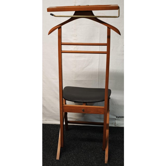 Wood Valet Stand in Beech by Ico Parisi from Fratelli Reguitti, 1960s For Sale - Image 7 of 18