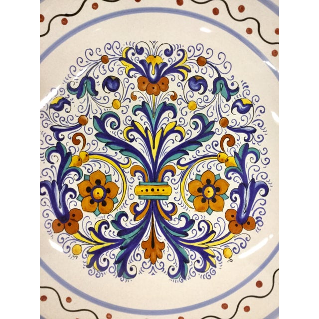 Vintage Italian Ceramica Nova Deruta Large Bowl Chairish