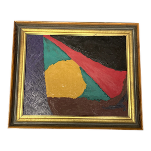 1950’s Mid Century Modern Abstract Expressionist Painting