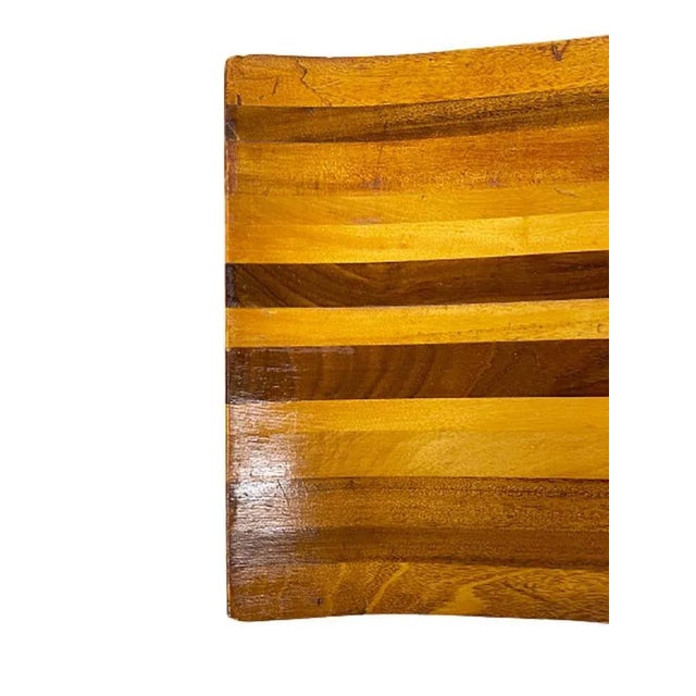 Brown African Ashanti-Asante Style Wooden Stool For Sale - Image 8 of 11