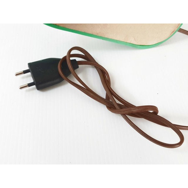 Vintage Plastic and Stee Table Lamp from Resistex, Nice, Francel, 1950s For Sale - Image 10 of 11