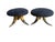 Pair of 1940s Horn Stools Western Decor Black Forest Style For Sale - Image 4 of 5