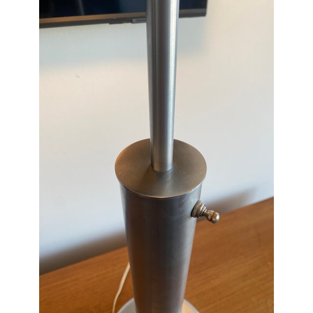 Metal Vintage Nessen Metal Table Lamp For Sale - Image 7 of 15