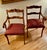 English 1960s Carved Wood, Rolled Arm Captain's Chairs For Sale - Image 3 of 11