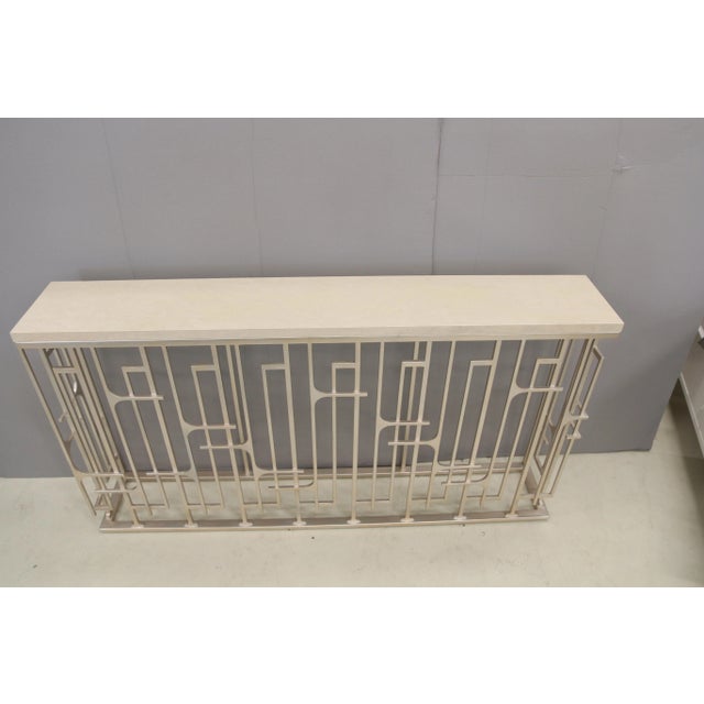 Metal Mar Monte Grate Console For Sale - Image 7 of 7