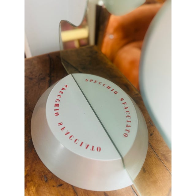 Italian 1970's Table Mirror by Paola Casagrande E Francesca Dal Farra, 1983 For Sale - Image 4 of 7