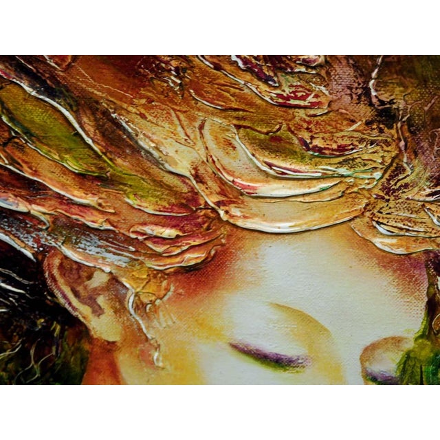 Alexandru Darida Original Painting "Melan Choly" Hand Signed Framed For Sale - Image 11 of 11