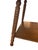 Wood Vintage Oak Barley Twist Side Table With Lower Shelf For Sale - Image 7 of 7