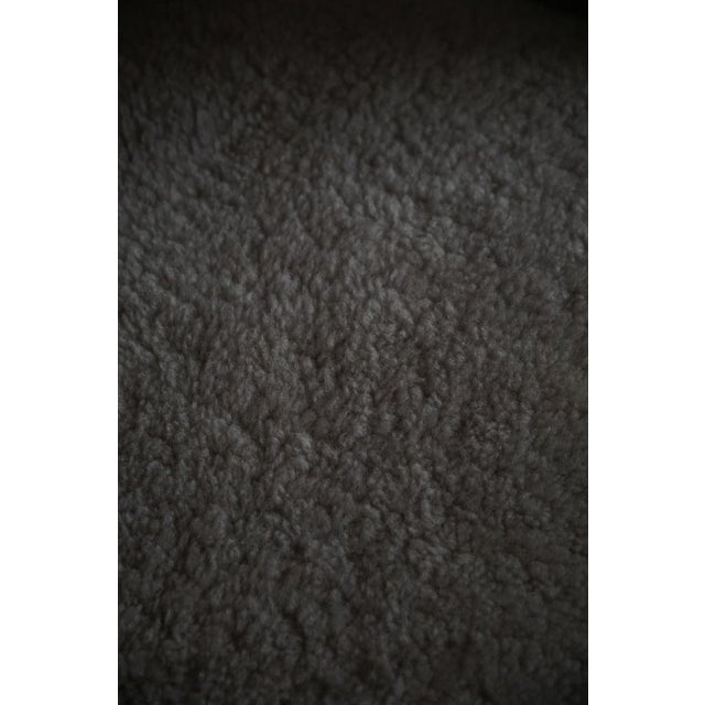 Swedish Modern Lounge Chairs in Shearling Lambswool & Elm, 1940s, Set of 2 For Sale - Image 9 of 18