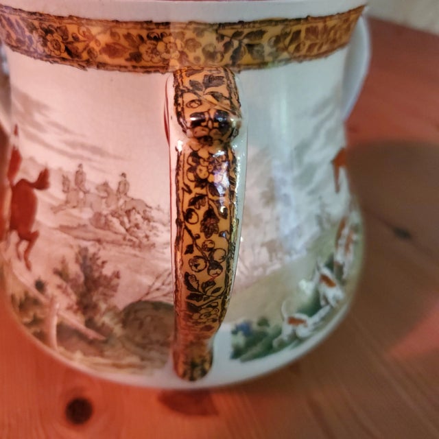 1920s 1920s Wedgewood Loving Cup, The Hunt Pattern For Sale - Image 5 of 8