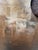 Metal Vintage Organic Painted Wall Sculpture With Emerging Rocks For Sale - Image 7 of 12