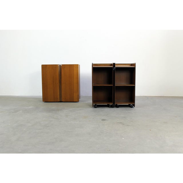 Artona Nightstands by Maxalto for Tobia and Afra Scarpa, 1970, Set of 2 For Sale - Image 3 of 7