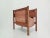 Danish Leather & Rosewood Magazine Rack, 1960s For Sale - Image 10 of 10