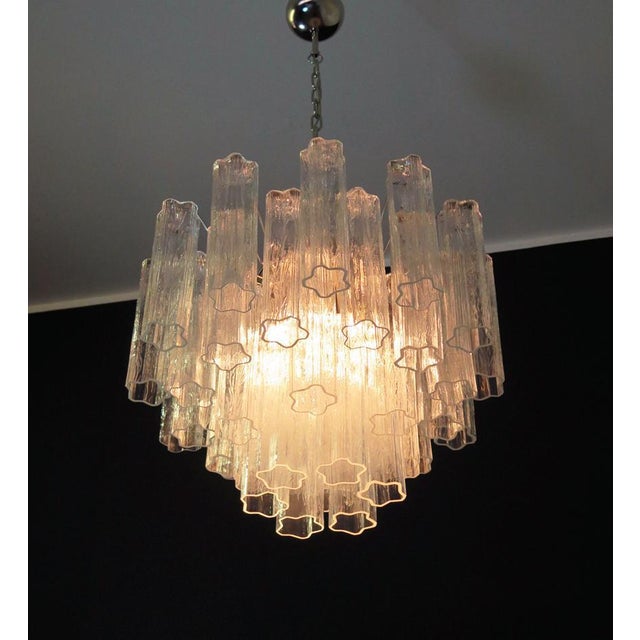 Chandelier Tronchi by Toni Zuccheri for Venini, Murano, 1990s For Sale - Image 14 of 18