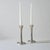 Swedish Pewter Candlesticks from GAB Guldsmedsaktiebolaget, 1940s, Set of 2 For Sale - Image 4 of 12