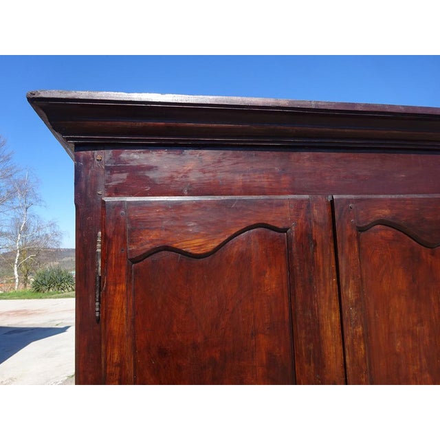 Louis Philippe Walnut Wardrobe For Sale - Image 4 of 18