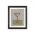 DESCRIPTION: Honey the Martini by Willa Heart in Brimfield Black Frame, Mini Art Print This is a print of a handmade...