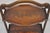 Vintage Regency Style Mahogany 2 Tier Folding Muffin Cake Stand Side Table For Sale - Image 4 of 12