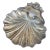 19th-Century English Regency Silver-Plate Clam Shell Serving Dish For Sale