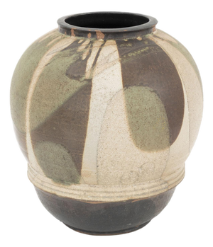 Paul Chaleff Art Pottery Large Vase, 1973