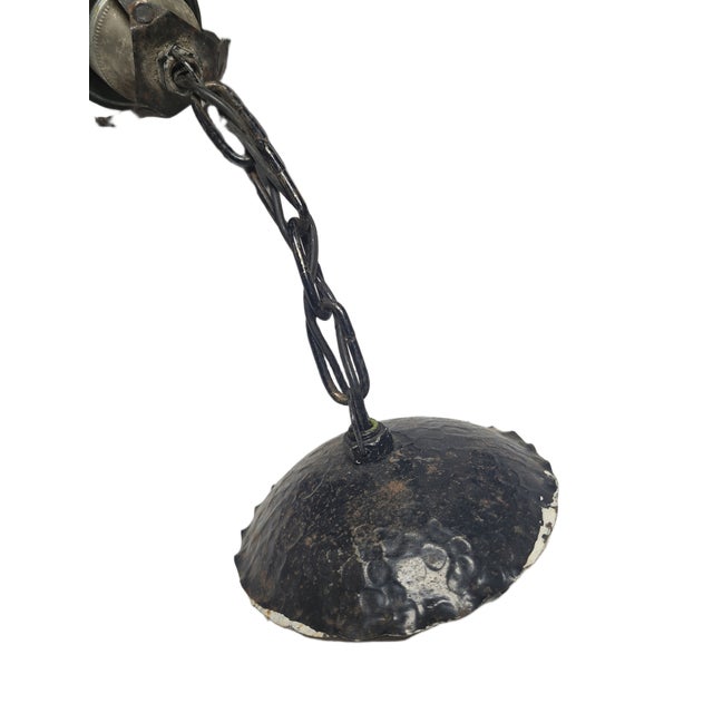 1970s Brutalist Pendant Lamp, Poland, 1970s For Sale - Image 5 of 13