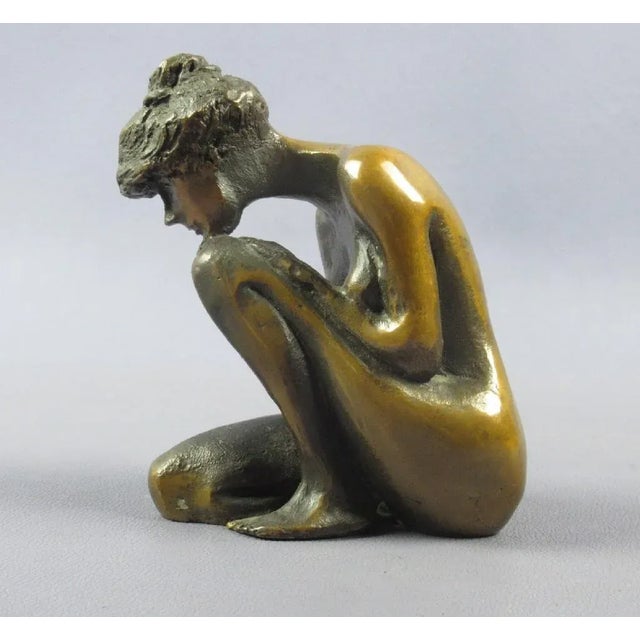 Bronze Statue by Vettor Cassinari, 20th Century For Sale - Image 10 of 10