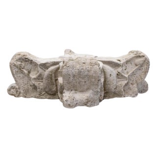 19th Century French Concrete Decoration For Sale
